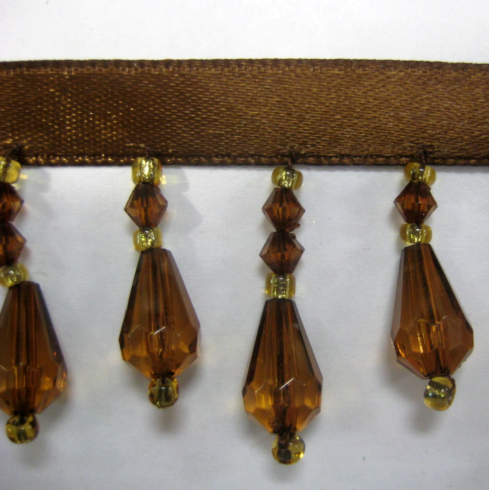 GLASS BEADED FRINGE GLASS BEADED FRINGE